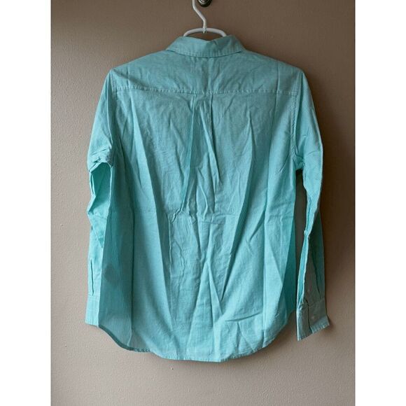 Everlane the Silky Cotton Relaxed Shirt in Jade - Picture 2 of 2